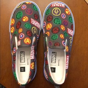 NEW Marvel Gap Kid slip on Shoes - Size 13